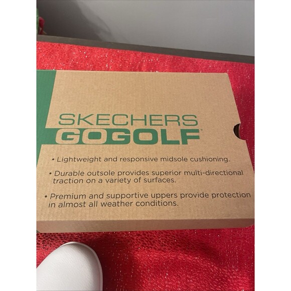 Skechers GO GOLF Pivot Spikeless Golf White/ Gray Shoes Men 12 Extra Wide New main image 6